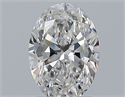 Natural Diamond 1.01 Carats, Oval with  Cut, E Color, VS1 Clarity and Certified by GIA