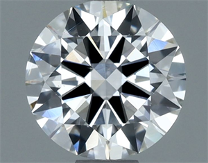 Picture of Natural Diamond 0.95 Carats, Round with Excellent Cut, F Color, VS2 Clarity and Certified by IGI