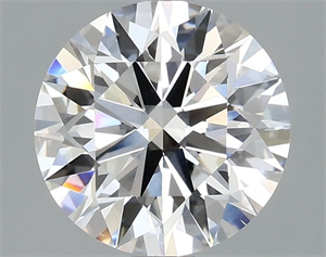 Picture of Lab Grown Diamond 2.24 Carats, Round with Ideal Cut, D Color, VS1 Clarity and Certified by IGI
