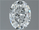 Diamante Natural 0.90 quilates, Ovalado , Color F, claridad SI2 y certificado GIA
