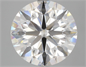 Lab Grown Diamond 6.32 Carats, Round with Ideal Cut, G Color, VS1 Clarity and Certified by IGI