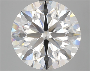 Picture of Lab Grown Diamond 6.32 Carats, Round with Ideal Cut, G Color, VS1 Clarity and Certified by IGI