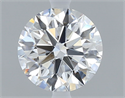 Diamante Natural 0.76 quilates, Redondo , Color E, claridad VS2 y certificado GIA
