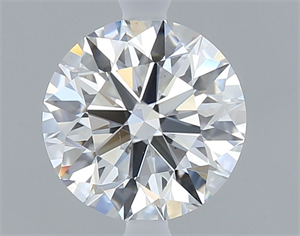 Foto Diamante Natural 0.76 quilates, Redondo , Color E, claridad VS2 y certificado GIA de