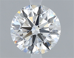 Foto Diamante Natural 0.76 quilates, Redondo , Color E, claridad VS2 y certificado GIA de