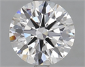 Lab Grown Diamond 1.92 Carats, Round with Ideal Cut, D Color, FL Clarity and Certified by IGI