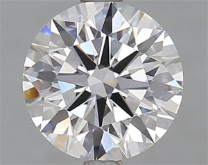 Picture of Lab Grown Diamond 1.92 Carats, Round with Ideal Cut, D Color, FL Clarity and Certified by IGI