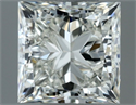 Natural Diamond 0.70 Carats, Princess with  Cut, H Color, VVS1 Clarity and Certified by IGI