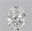 Natural Diamond 1.20 Carats, Oval with  Cut, F Color, VS1 Clarity and Certified by GIA