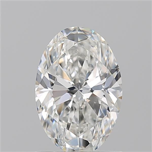 Picture of Natural Diamond 1.20 Carats, Oval with  Cut, F Color, VS1 Clarity and Certified by GIA