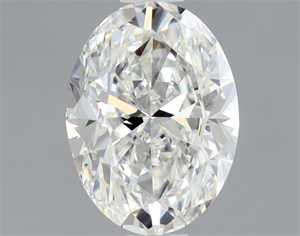 Foto Diamante Natural 0.90 quilates, Ovalado , Color F, claridad VVS1 y certificado GIA de