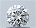 Diamante Natural 0.50 quilates, Redondo , Color E, claridad VVS2 y certificado GIA