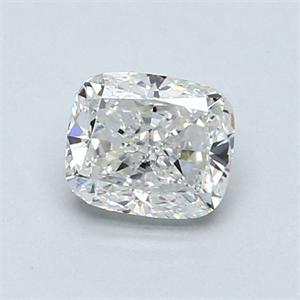 Foto Diamante Natural 0.90 quilates, Del cojín , Color I, claridad VS2 y certificado GIA de