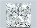Natural Diamond 1.02 Carats, Princess with  Cut, G Color, VS1 Clarity and Certified by IGI