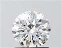 Del inventario de diamantes de laboratorio, 1.02 quilates, Redondo , Color D, claridad VVS1 y certificado IGI