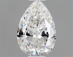 Foto Diamante Natural 0.30 quilates, De pera , Color E, claridad VVS2 y certificado GIA de