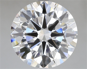 Picture of Lab Grown Diamond 7.01 Carats, Round with Excellent Cut, E Color, VS1 Clarity and Certified by IGI