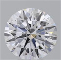 Del inventario de diamantes de laboratorio, 3.05 quilates, Redondo , Color E, claridad IF y certificado IGI