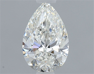 Picture of Natural Diamond 0.50 Carats, Pear with  Cut, G Color, SI2 Clarity and Certified by GIA