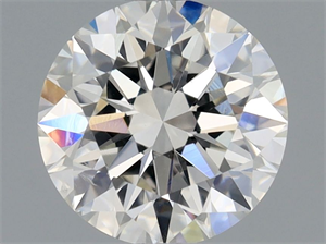 Picture of Natural Diamond 0.90 Carats, Round with Excellent Cut, H Color, SI1 Clarity and Certified by GIA