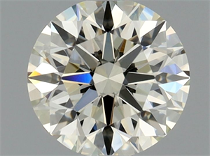 Picture of Natural Diamond 0.70 Carats, Round with Excellent Cut, L Color, VVS1 Clarity and Certified by GIA