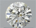 Diamante Natural 0.50 quilates, Redondo , Color H, claridad VVS1 y certificado GIA