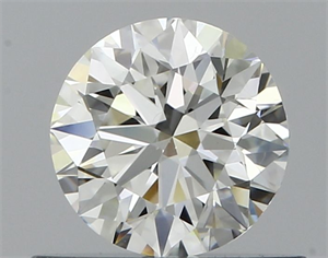 Foto Diamante Natural 0.50 quilates, Redondo , Color H, claridad VVS1 y certificado GIA de