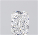 Diamante Natural 0.51 quilates, Radiante , Color F, claridad VVS2 y certificado GIA