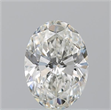 Diamante Natural 1.21 quilates, Ovalado , Color H, claridad VS1 y certificado GIA
