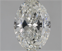 Natural Diamond 1.20 Carats, Oval with  Cut, G Color, VVS1 Clarity and Certified by GIA
