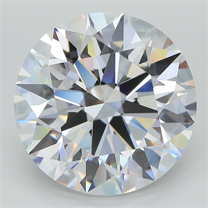 Picture of Lab Grown Diamond 10.48 Carats, Round with Ideal Cut, E Color, IF Clarity and Certified by IGI