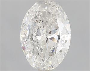 Foto Diamante Natural 1.01 quilates, Ovalado , Color H, claridad I1 y certificado GIA de