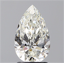 Natural Diamond 1.50 Carats, Pear with  Cut, H Color, VVS2 Clarity and Certified by GIA