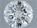 Diamante Natural 0.70 quilates, Redondo , Color J, claridad FL y certificado IGI