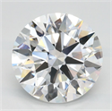 Del inventario de diamantes de laboratorio, 3.00 quilates, Redondo , Color D, claridad IF y certificado IGI