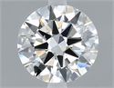 Diamante Natural 0.50 quilates, Redondo , Color H, claridad SI1 y certificado GIA