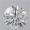 Natural Diamond 0.90 Carats, Round with Excellent Cut, H Color, VS2 Clarity and Certified by GIA