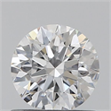 Diamante Natural 0.63 quilates, Redondo , Color D, claridad VVS1 y certificado GIA