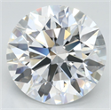 Lab Grown Diamond 4.46 Carats, Round with Excellent Cut, D Color, VVS1 Clarity and Certified by GIA