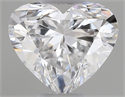 Natural Diamond 0.32 Carats, Heart with  Cut, E Color, VS1 Clarity and Certified by GIA