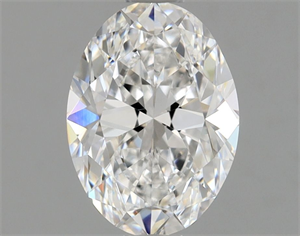 Picture of Natural Diamond 0.92 Carats, Oval with  Cut, D Color, VS1 Clarity and Certified by GIA