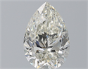 Natural Diamond 3.50 Carats, Pear with  Cut, I Color, SI2 Clarity and Certified by GIA