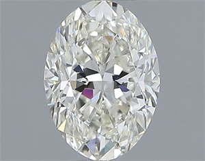 Picture of Natural Diamond 0.70 Carats, Oval with  Cut, I Color, VVS2 Clarity and Certified by IGI