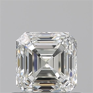 Picture of Natural Diamond 0.70 Carats, Asscher with  Cut, I Color, VS1 Clarity and Certified by GIA