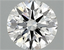 Lab Grown Diamond 1.43 Carats, Round with Ideal Cut, F Color, VS1 Clarity and Certified by IGI