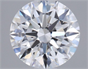 Del inventario de diamantes de laboratorio, 1.02 quilates, Redondo , Color D, claridad VVS2 y certificado IGI