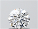 Del inventario de diamantes de laboratorio, 0.78 quilates, Redondo , Color D, claridad VS1 y certificado IGI