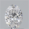 Diamante Natural 0.70 quilates, Ovalado , Color D, claridad VS1 y certificado GIA