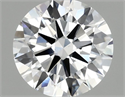 Del inventario de diamantes de laboratorio, 1.53 quilates, Redondo , Color E, claridad VS1 y certificado IGI