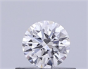 Natural Diamond 0.40 Carats, Round with Excellent Cut, D Color, VS1 Clarity and Certified by GIA